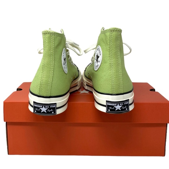Converse Chuck 70 High Shoes Casual Men's Sneakers Canvas Vitality Green A04585C - Picture 6 of 11
